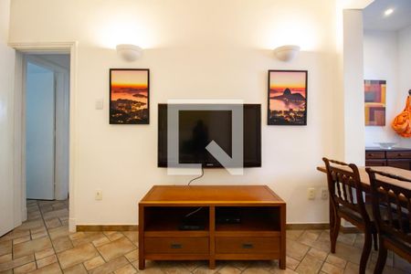 Detalhe da sala  de apartamento para alugar com 2 quartos, 92m² em Leblon, Rio de Janeiro