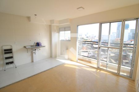 Sala / Cozinha / Área de Serviço de apartamento para alugar com 1 quarto, 35m² em Parada Inglesa, São Paulo