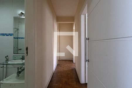 corredor para os comodos_1 de apartamento à venda com 3 quartos, 130m² em Aclimação, São Paulo