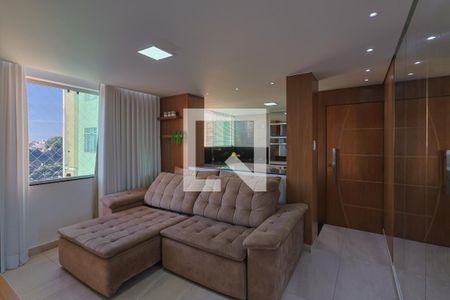 Sala  de apartamento à venda com 2 quartos, 60m² em Barro Preto, Belo Horizonte