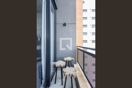 Varanda de apartamento à venda com 1 quarto, 50m² em Pinheiros, São Paulo