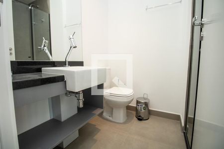 Banheiro, panort de apartamento à venda com 1 quarto, 22m² em Indianópolis, São Paulo