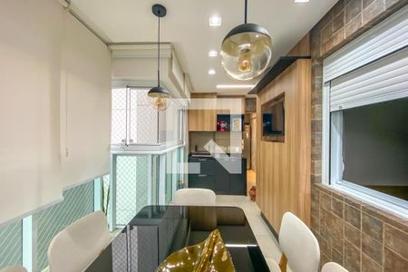 Varanda Gourmet de apartamento à venda com 3 quartos, 96m² em Baeta Neves, São Bernardo do Campo