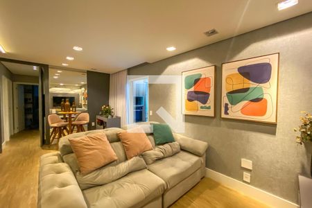 Sala de apartamento à venda com 3 quartos, 96m² em Baeta Neves, São Bernardo do Campo