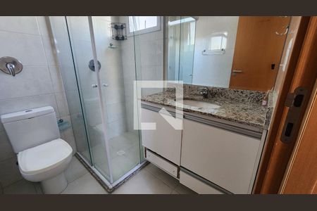 Banheiro da Suíte de apartamento para alugar com 1 quarto, 52m² em Embaré, Santos