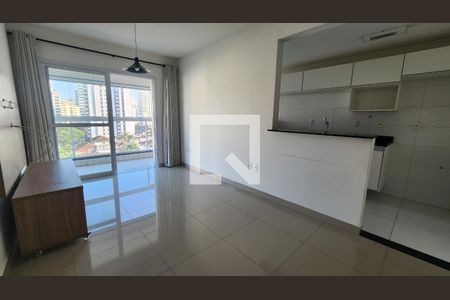 Sala de apartamento para alugar com 1 quarto, 52m² em Embaré, Santos