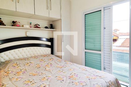 Suite de apartamento à venda com 2 quartos, 49m² em Parque Novo Oratório, Santo André