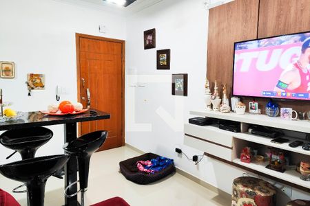 Sala de apartamento à venda com 2 quartos, 49m² em Parque Novo Oratório, Santo André