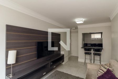 Sala de apartamento para alugar com 1 quarto, 42m² em Santa Cecília, São Paulo
