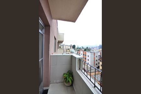 Sala Sacada  de apartamento à venda com 2 quartos, 56m² em Vila Copine, São Bernardo do Campo