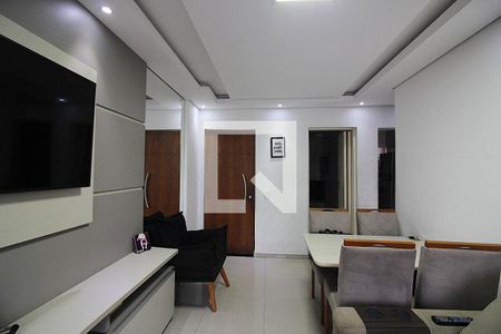 Sala  de apartamento à venda com 2 quartos, 56m² em Vila Copine, São Bernardo do Campo
