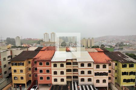 Sala Vista  de apartamento à venda com 2 quartos, 56m² em Vila Copine, São Bernardo do Campo