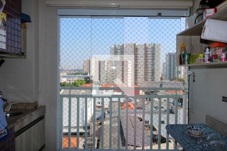 Varanda da Sala de apartamento para alugar com 2 quartos, 70m² em Fundação, São Caetano do Sul