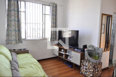 Sala  de apartamento à venda com 1 quarto, 60m² em Higienópolis, Rio de Janeiro