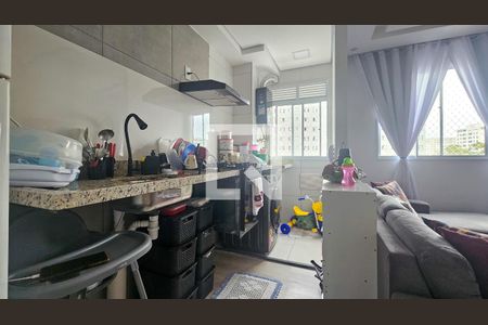 Cozinha de apartamento para alugar com 2 quartos, 38m² em Usina Piratininga, São Paulo
