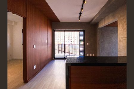 Sala de apartamento para alugar com 1 quarto, 39m² em Jardim Gilda Maria, São Paulo