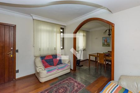 Sala 1 de apartamento à venda com 3 quartos, 80m² em Cidade Jardim, Belo Horizonte