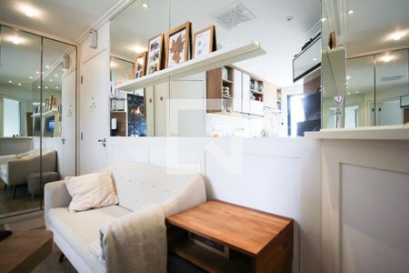 Sala de apartamento à venda com 1 quarto, 33m² em Vila Nova Conceição, São Paulo