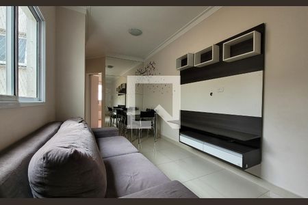 Sala de apartamento à venda com 2 quartos, 52m² em Parque das Nações, Santo André
