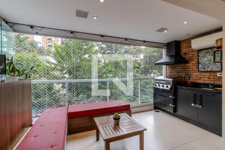 Sacada de apartamento para alugar com 2 quartos, 120m² em Real Parque, São Paulo