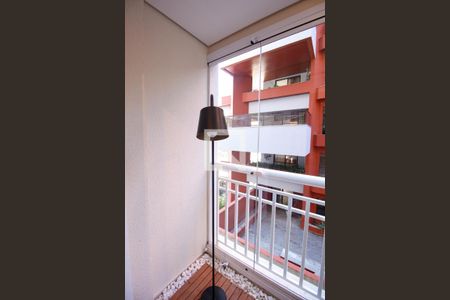 Varanda da Sala de apartamento para alugar com 1 quarto, 36m² em Jardim Ampliação, São Paulo