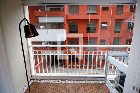 Varanda da Sala de apartamento para alugar com 1 quarto, 36m² em Jardim Ampliação, São Paulo