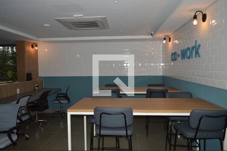 Studio à venda com 25m², 1 quarto e sem vagaCo Working