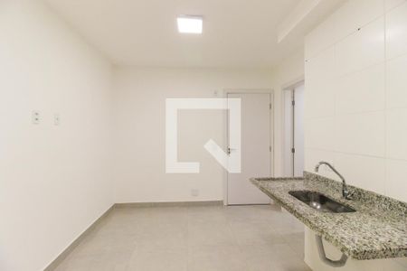 Sala e Cozinha de apartamento à venda com 2 quartos, 40m² em Vila Carrao, São Paulo