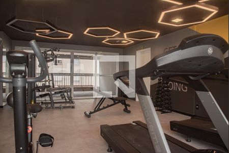 Apartamento para alugar com 35m², 1 quarto e sem vaga Apartamento para alugar com 35m², 1 quarto e sem vagaÁrea comum - Academia