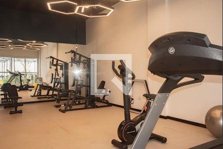 Apartamento para alugar com 35m², 1 quarto e sem vaga Apartamento para alugar com 35m², 1 quarto e sem vagaÁrea comum - Academia 2