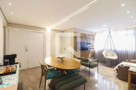 Sala  de apartamento à venda com 3 quartos, 108m² em Vila Gomes Cardim, São Paulo
