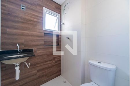 Banheiro  de apartamento à venda com 3 quartos, 60m² em Vila Curuçá, Santo André