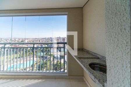 Varanda da Sala de apartamento para alugar com 3 quartos, 84m² em Vila América, Santo André