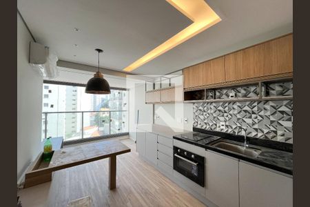 Sala/Cozinha de apartamento para alugar com 1 quarto, 37m² em Vila Monte Alegre, São Paulo
