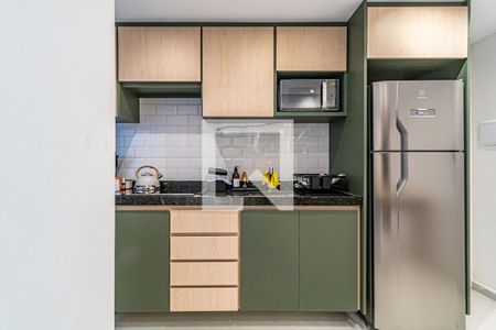 Cozinha de apartamento para alugar com 1 quarto, 36m² em Vila Sonia, São Paulo