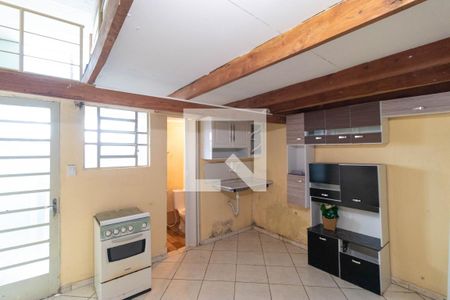 Cozinha e Sala de kitnet/studio para alugar com 1 quarto, 30m² em Jardim Yeda, Campinas