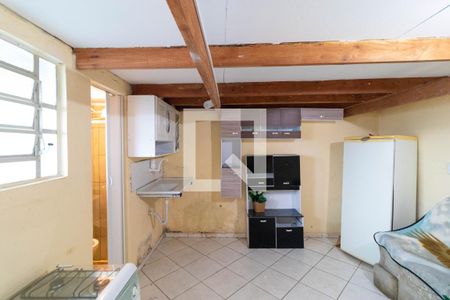 Cozinha e Sala de kitnet/studio para alugar com 1 quarto, 30m² em Jardim Yeda, Campinas