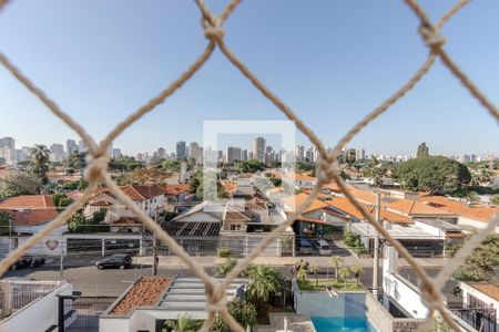 Vista da Varanda de apartamento à venda com 4 quartos, 164m² em Brooklin Paulista, São Paulo