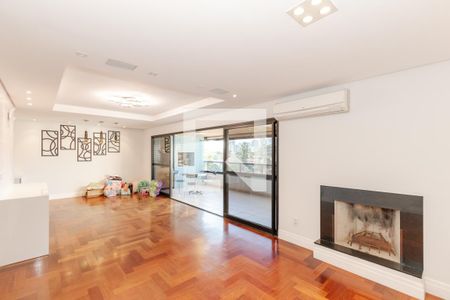 Sala de apartamento à venda com 4 quartos, 164m² em Brooklin Paulista, São Paulo