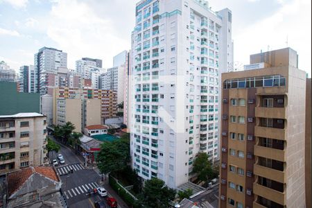 Studio à venda com 40m², 1 quarto e 1 vagaVista da Varanda da Sala