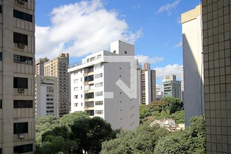 Vista da Suite de apartamento para alugar com 2 quartos, 137m² em Lourdes, Belo Horizonte
