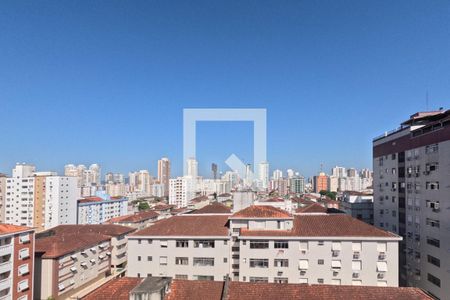 Vista da Sala de apartamento para alugar com 2 quartos, 105m² em Campo Grande, Santos