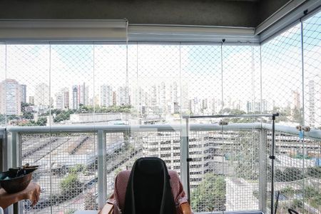 Vista da Sacada de apartamento à venda com 2 quartos, 75m² em Vila Andrade, São Paulo