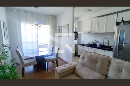 Sala de apartamento à venda com 3 quartos, 90m² em Jardim Carlos Gomes, Jundiaí