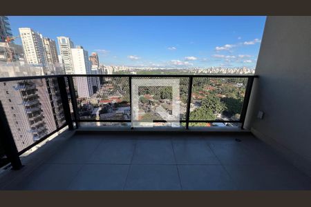 Varanda de apartamento à venda com 1 quarto, 45m² em Cerqueira César, São Paulo