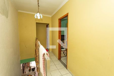 Hall dos quartos de casa à venda com 2 quartos, 182m² em Conceição, Diadema