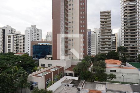 Vista da Sala de Estar de apartamento à venda com 1 quarto, 88m² em Paraíso, São Paulo
