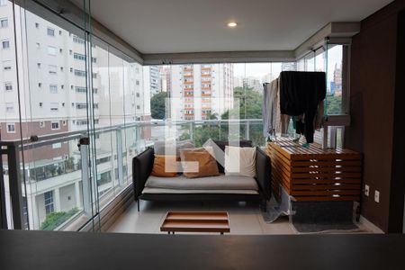 Sala de Estar de apartamento à venda com 1 quarto, 88m² em Paraíso, São Paulo