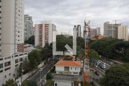 Vista da Sala de apartamento à venda com 1 quarto, 88m² em Paraíso, São Paulo