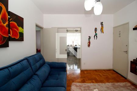 Sala de apartamento à venda com 2 quartos, 69m² em Anchieta, Belo Horizonte